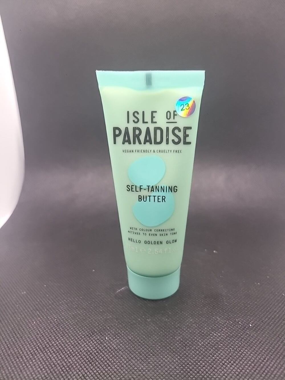 ISLE OF PARADISE - Self Tanning Butter Hello Golden Glow 75ml / 2.54oz SEALED
